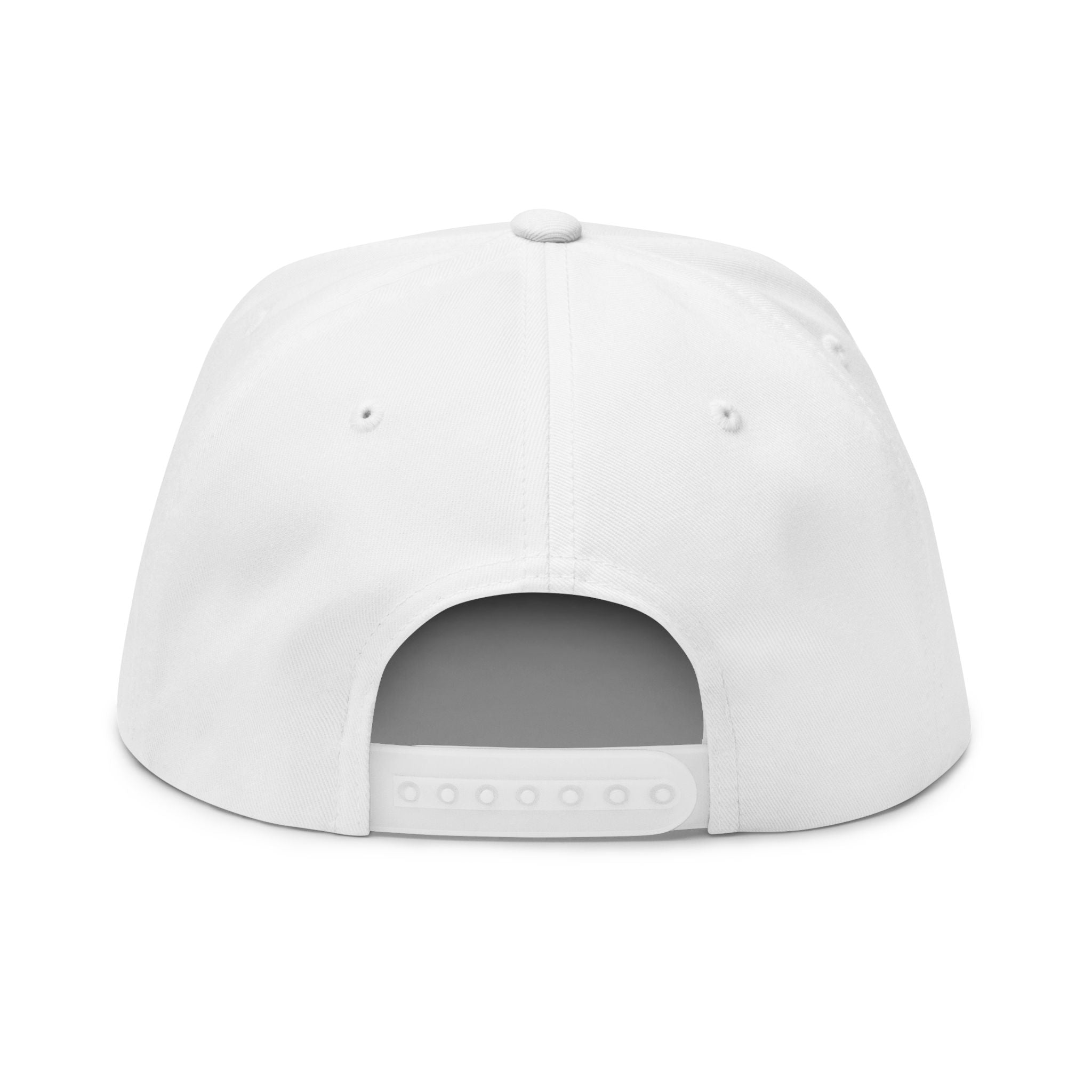 Nocturnal Grow - Trash Panda Snapback Hat in White