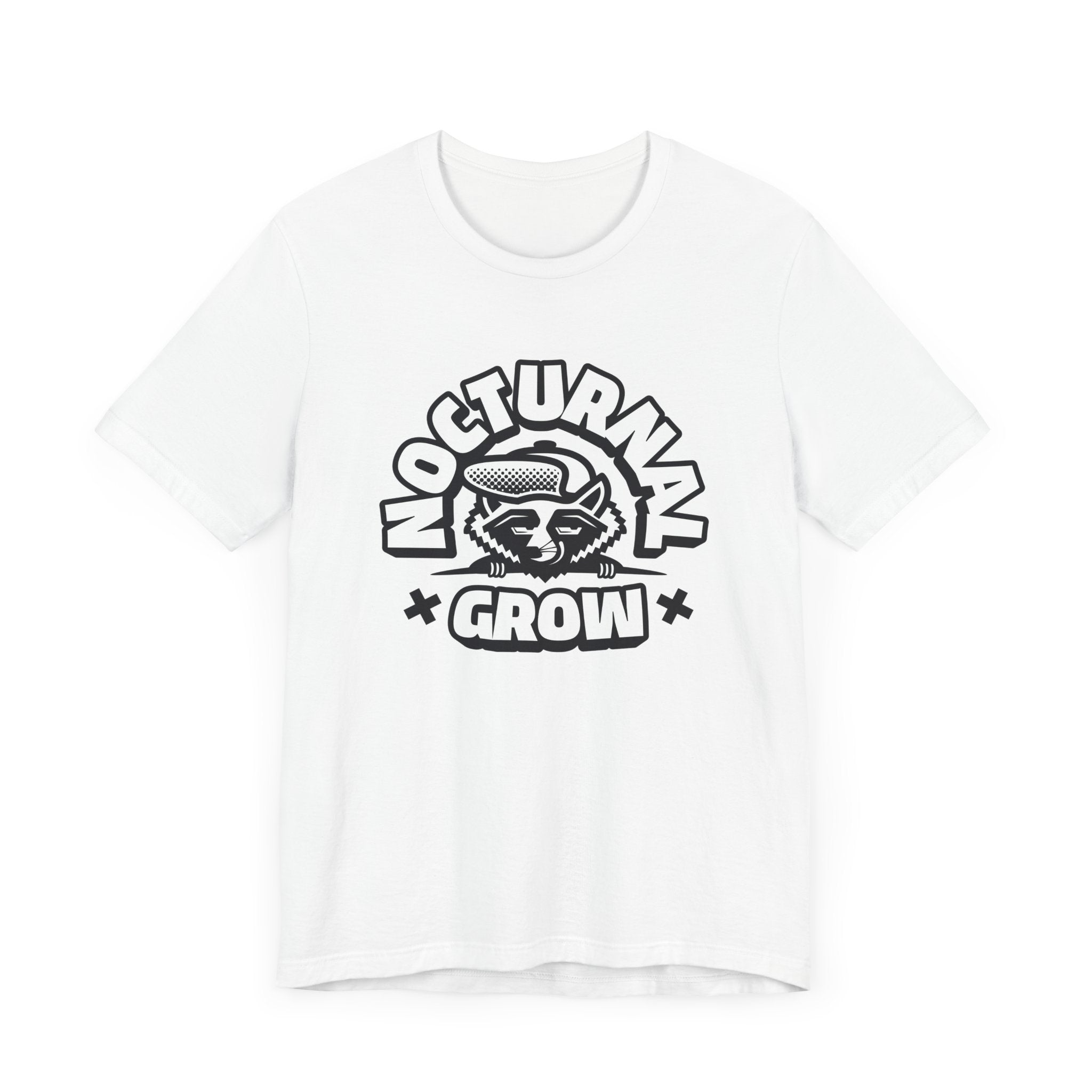 Nocturnal Grow - Crystalberry Tee in White